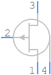 2N3330 - InterFET - PCB symbol