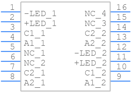 LOC211P - LITTELFUSE - PCB symbol