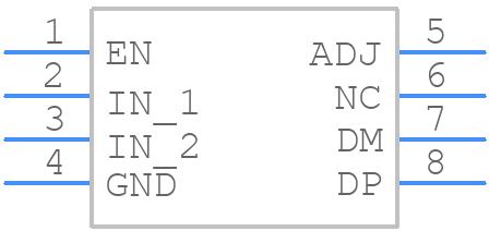 MP5034GJ-P - Monolithic Power Systems (MPS) - PCB symbol