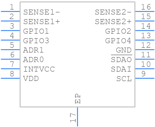 LTC2992CDE-1#TRPBF - Analog Devices - PCB symbol