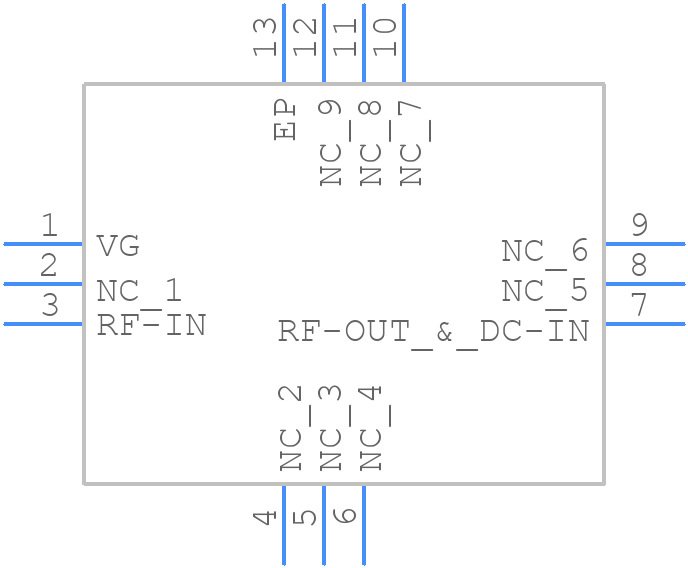TSS-23HLN+ - Mini-Circuits - PCB symbol