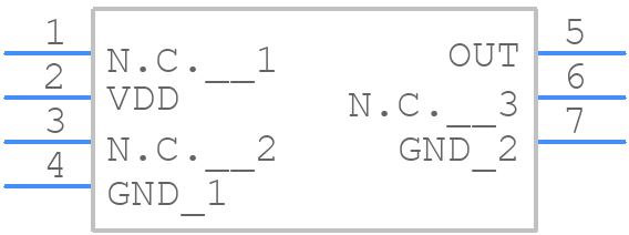 MLX90248ELD-EBA-000-RE - Melexis - PCB symbol