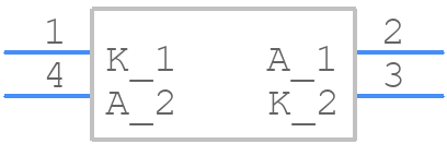 LOG T77K - ams OSRAM - PCB symbol