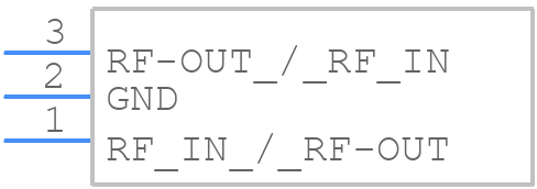 RCAT-01+ - Mini-Circuits - PCB symbol