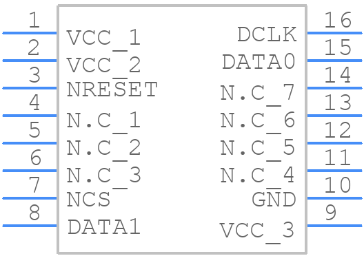 EPCQ64ASI16N - Intel - PCB symbol