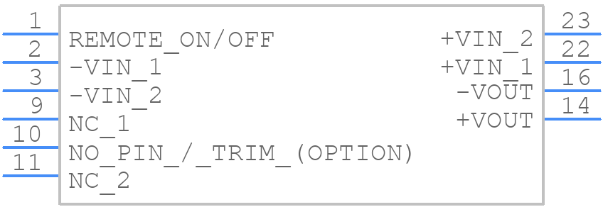 TEN 3-11011WIRH - Traco Power - PCB symbol