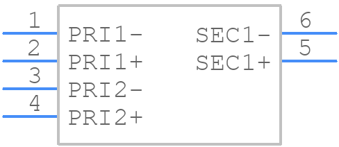 PH9585.001NLT - Yageo Group - PCB symbol