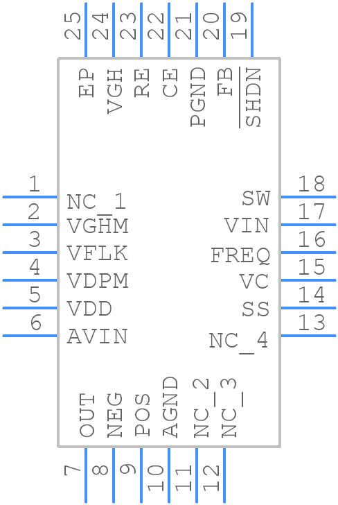 LM3310SQ/NOPB - Texas Instruments - PCB symbol