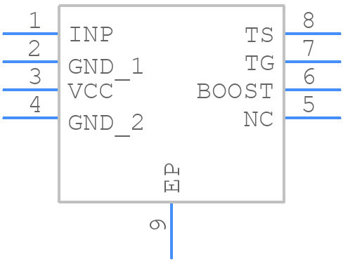 LTC4440AHMS8E-5#PBF - Analog Devices - PCB symbol
