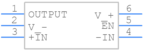 LMV791MK/NOPB - Texas Instruments - PCB symbol