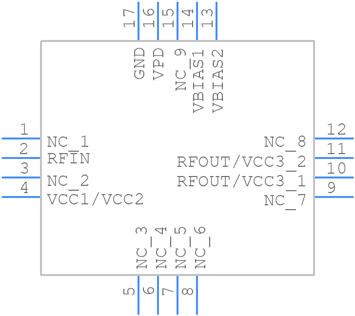 QPA9122MTR7 - Qorvo - PCB symbol