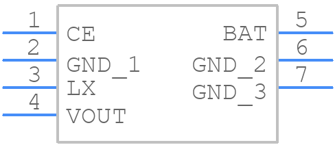 XC9147D29CPR-G - Torex - PCB symbol