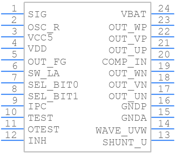 TB9062FNG - Toshiba - PCB symbol
