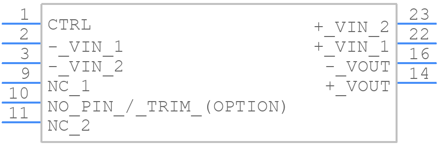 TEN 3-11015WIRH - Traco Power - PCB symbol