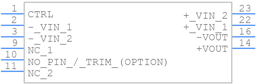 TEN 6-11011WIRH - Traco Power - PCB symbol