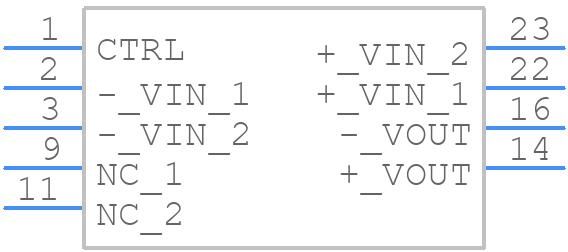 TEN 6-11013WIRH - Traco Power - PCB symbol