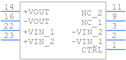 TEN 6-11015WIRH - Traco Power - PCB symbol