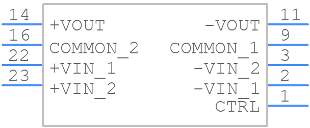 TEN 6-11022WIRH - Traco Power - PCB symbol