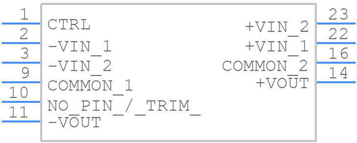TEN 6-11023WIRH - Traco Power - PCB symbol