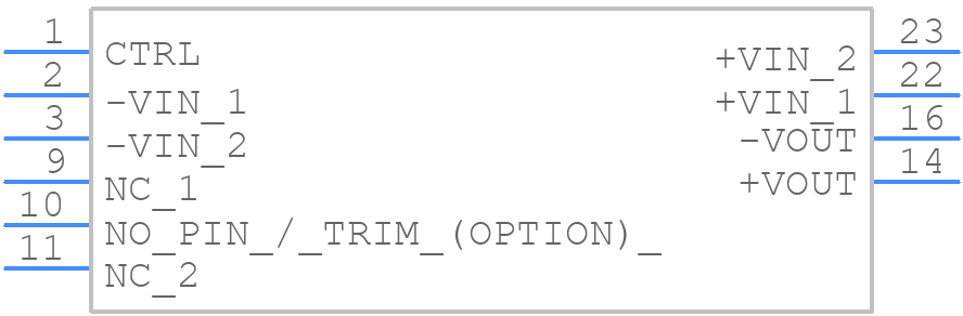 TEN 10-11015WIRH - Traco Power - PCB symbol