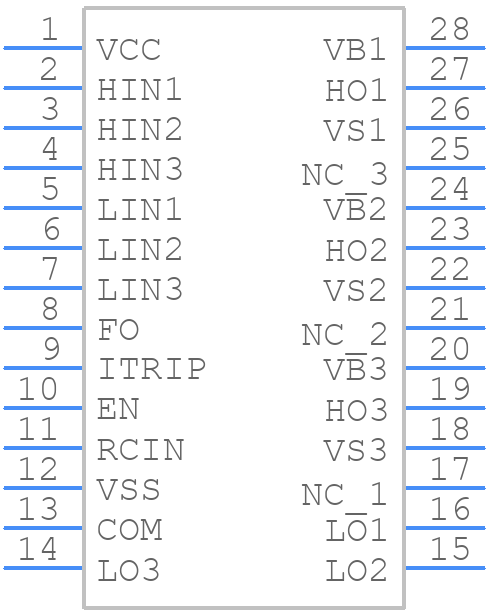 LF2136BTR - LITTELFUSE - PCB symbol