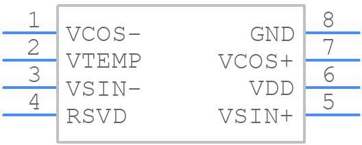 ADA4570WHRZ - Analog Devices - PCB symbol