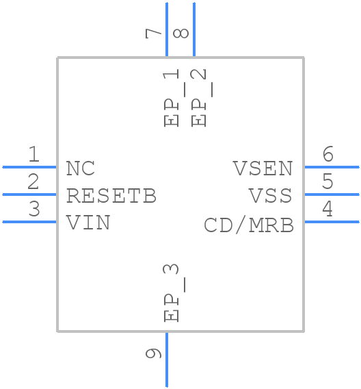 XC6133C10HER-G - Torex - PCB symbol