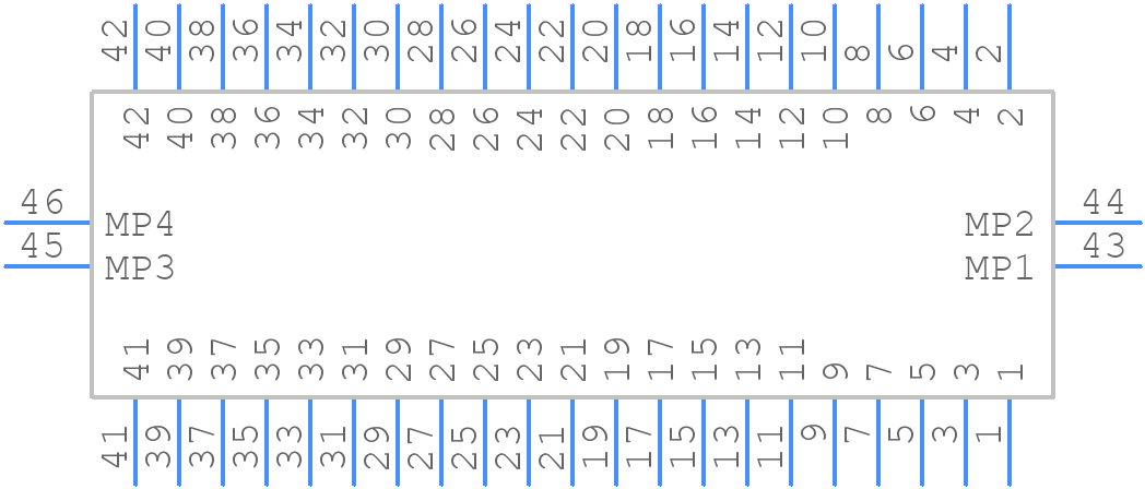 AXT542124DD1 - Panasonic - PCB symbol