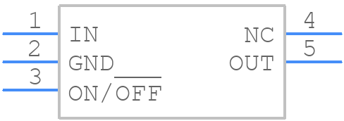 LP2980IM5-3.0/NOPB - Texas Instruments - PCB symbol