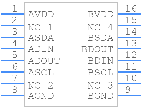 SI8605AB-B-IS1 - Skyworks - PCB symbol