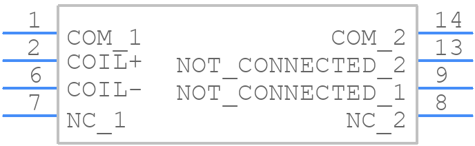 DIP05-1B72-19L - Meder - PCB symbol