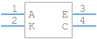 PS2911-1-M-AX - Renesas Electronics - PCB symbol
