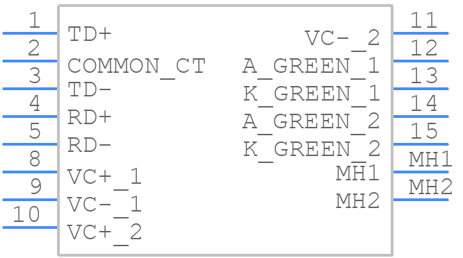 SI-52003-F - Bel - PCB symbol