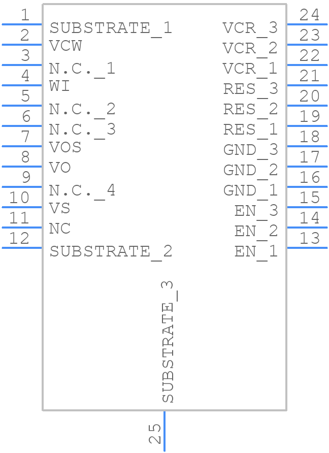 L4995K - STMicroelectronics - PCB symbol