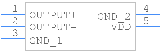 ICS-40638-X - TDK - PCB symbol
