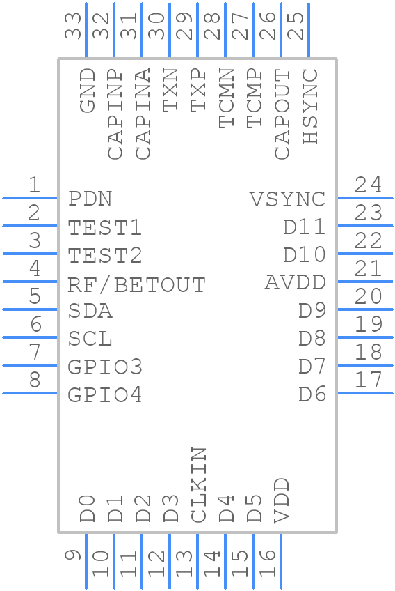 THCV231 - THine - PCB symbol