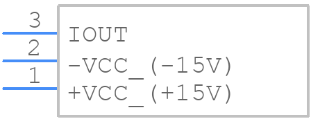 S25P050D15X - Tamura - PCB symbol