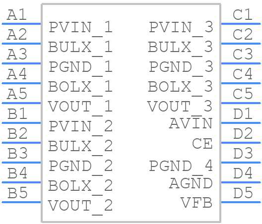 RP604Z331B-E2-F - Ricoh - PCB symbol