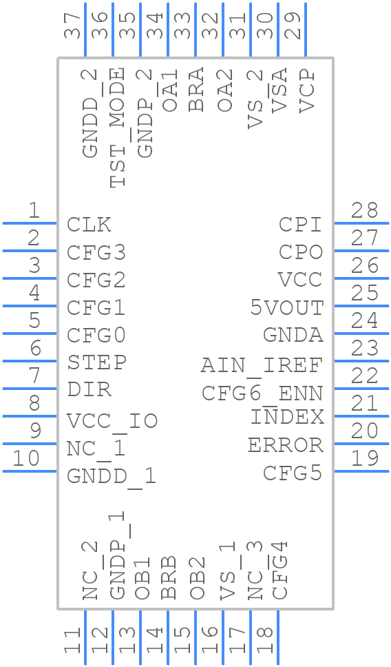 TMC2100-LA - Analog Devices - PCB symbol