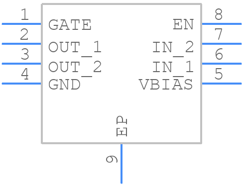 NCV459MNWTBG - onsemi - PCB symbol