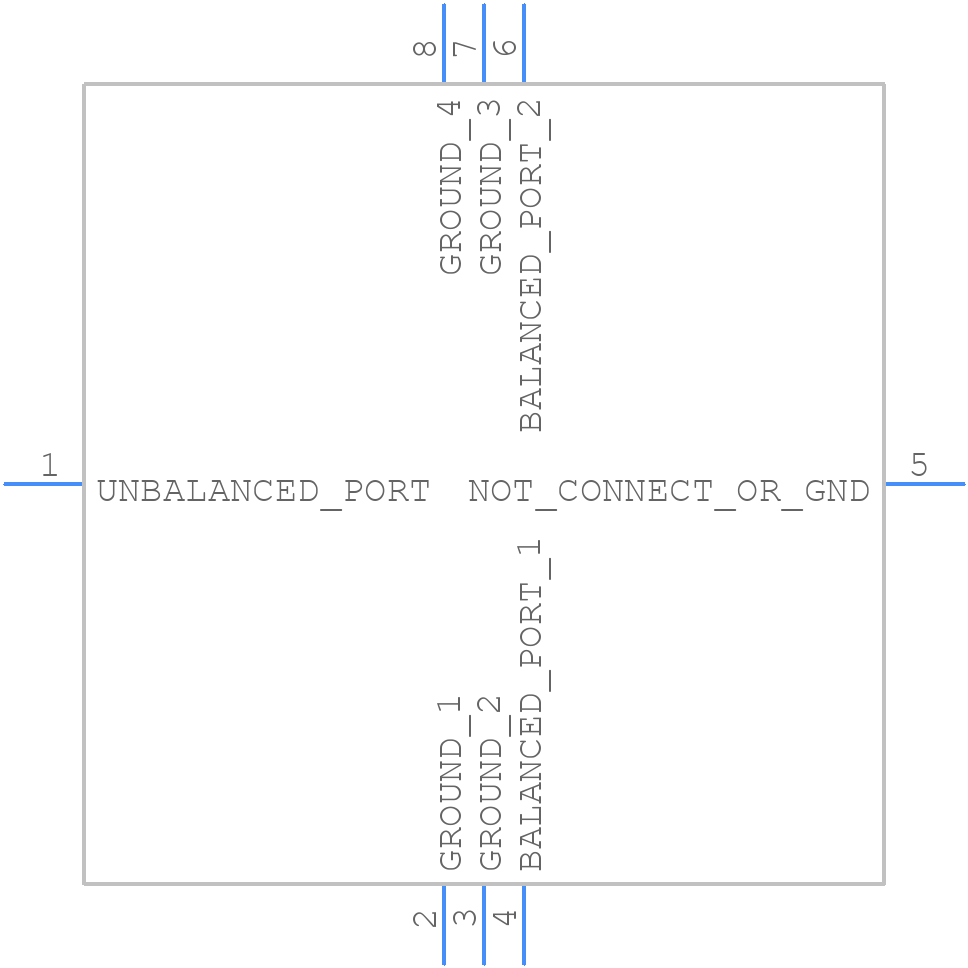 BBFCG2-362+ - Mini-Circuits - PCB symbol