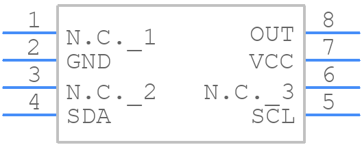 AMS5812-0150-A - Analog Microelectronics - PCB symbol