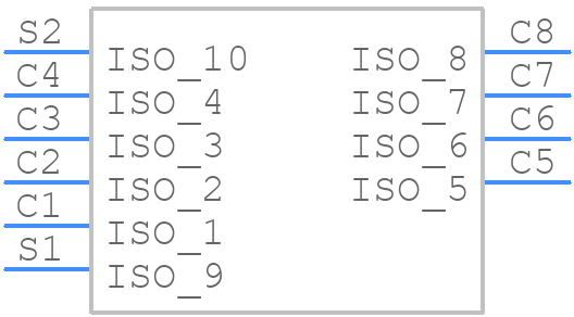 C70210M0082724 - Amphenol - PCB symbol