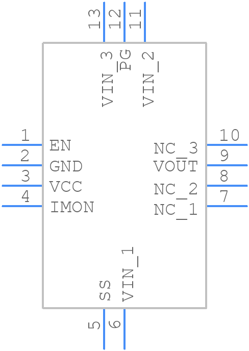 MP5083GG-P - Monolithic Power Systems (MPS) - PCB symbol