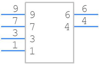 930703002 - Molex - PCB symbol