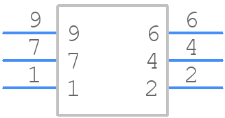 930703005 - Molex - PCB symbol