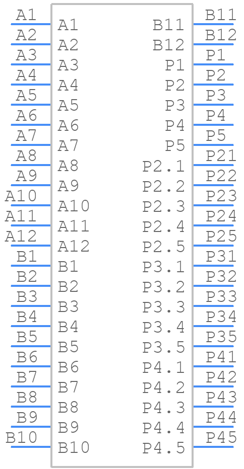 45984-0005 - Molex - PCB symbol