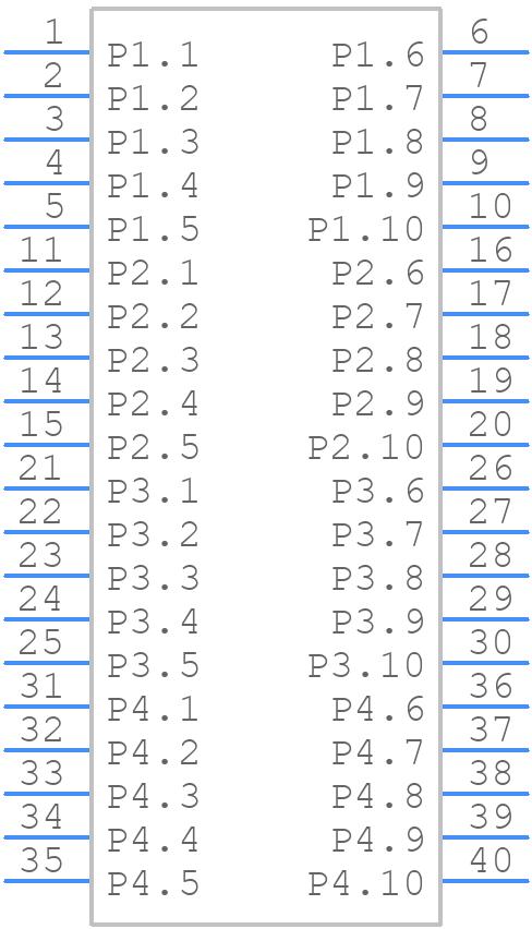 45984-8911 - Molex - PCB symbol