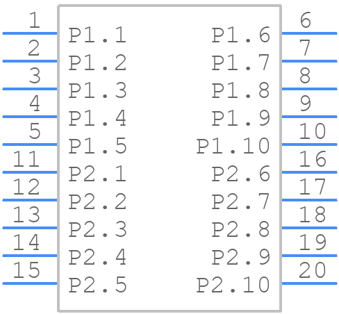45984-4921 - Molex - PCB symbol