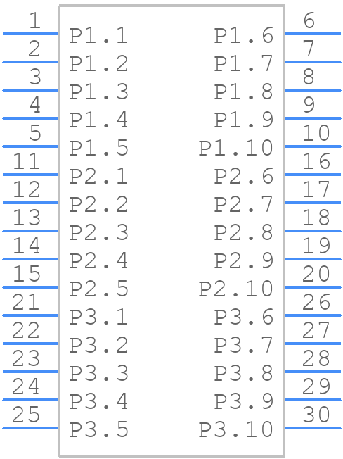 45984-6931 - Molex - PCB symbol